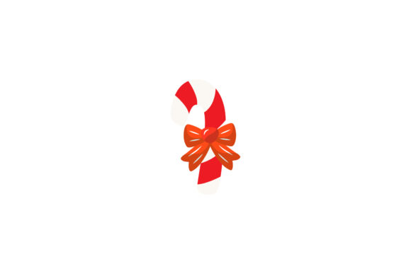 Christmas Candy Stick Asset Vector Graphics & Illustrations