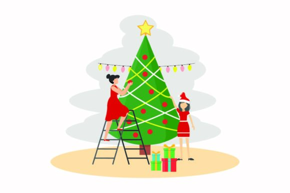 Christmas Celebration Decoration Party Graphics Review