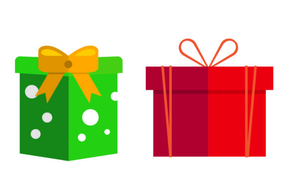 Christmas Gift Box Flat Illustration 10 Review