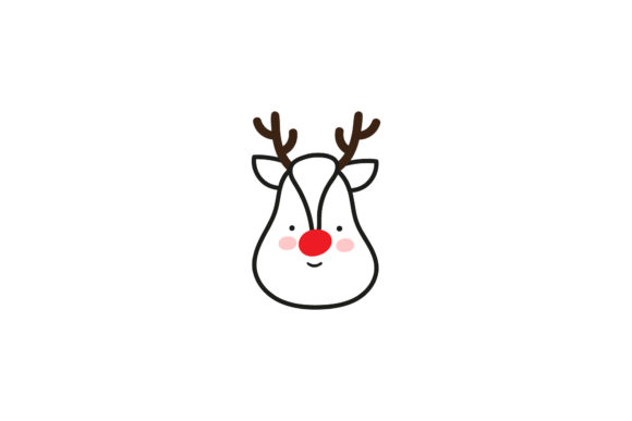 Christmas Reindeer Illustrations for Blog Graphics & Editorial Design