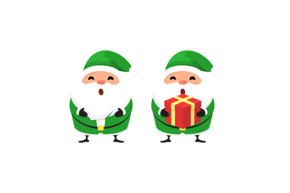 Christmas Santa Character Vector Set 24 Review for Real Embroidery Projects