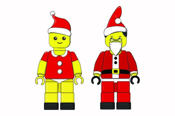 Christmas Santa Costume Illustration: Graphics Review