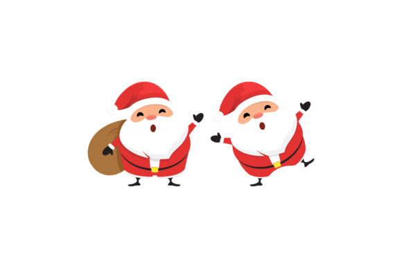 Christmas Santa Set Graphics and Illustrations Review