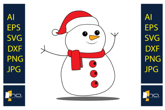 Christmas Snowman Smile: Graphics & Illustrations Review