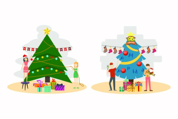 Christmas Tree Winter December Design Graphics Review