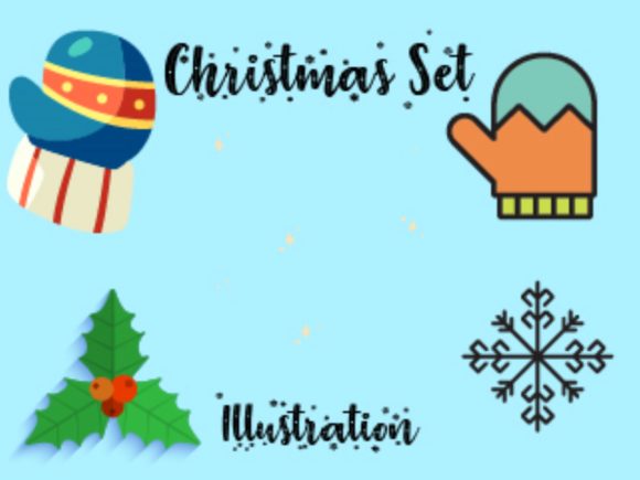 Christmas Vector Bundle Set for Kids 23 Graphics & Illustrations