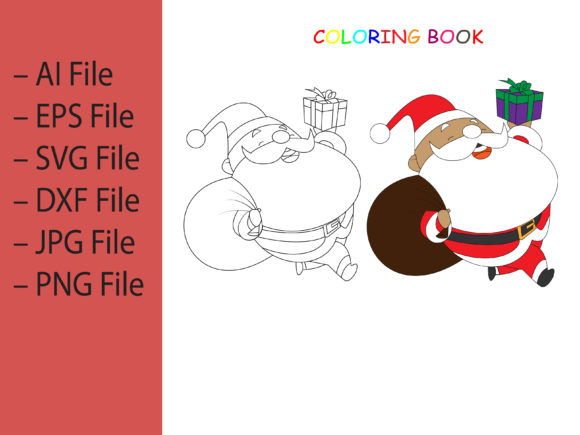 Coloring Santa Claus Christmas Gifts Review