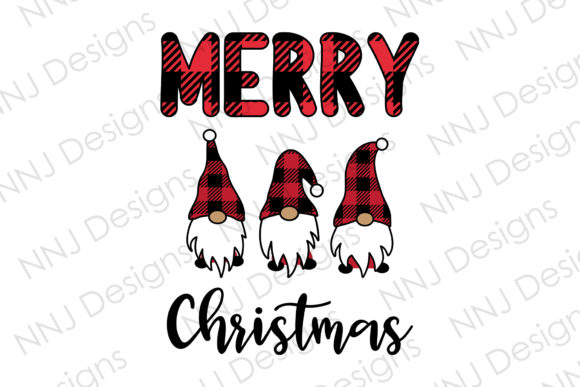 Merry Christmas Gnomes Graphics & Illustrations