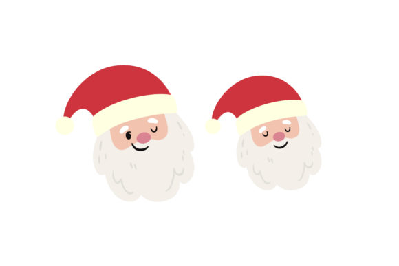 Santa's Head Vector Assets: Graphics & Illustrations Review