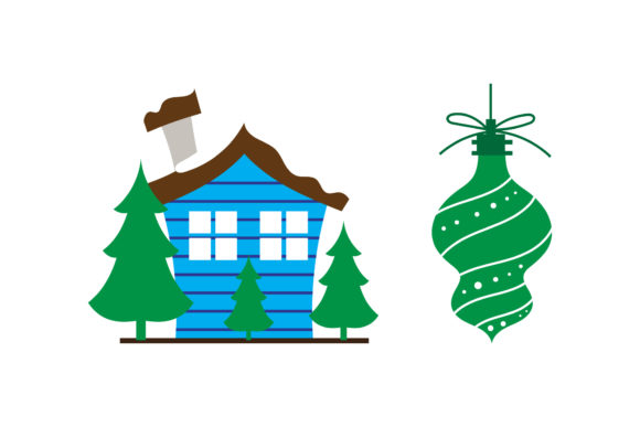 Set House and Ornaments Asset Christmas Review