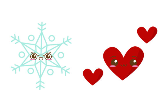 Snow and Love Graphics: Editorial Illustrations Review