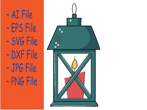 Unique Christmas Candle Lights Graphics & Illustrations